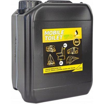 AgaChem Chemie pro mobilní a suché toalety 2v1 5l – Zboží Dáma
