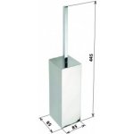 Bemeta Plaza WC štětka na postavení a na zeď 8,5 x 44,5 x 8,5 – Hledejceny.cz