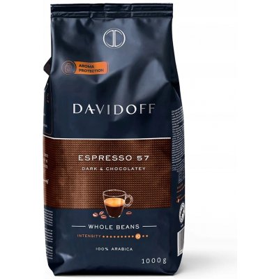 Davidoff Espresso 57 Dark & Chocolatey zrnková 1 kg – Hledejceny.cz