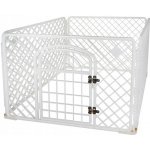Malatec ISO 15743 Plastová ohrádka pro zvířata 90 x 90 x 60 cm bílá – Zboží Dáma