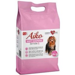 Aiko Soft Plenky pro psy Diapers 20x28 cm 12 ks