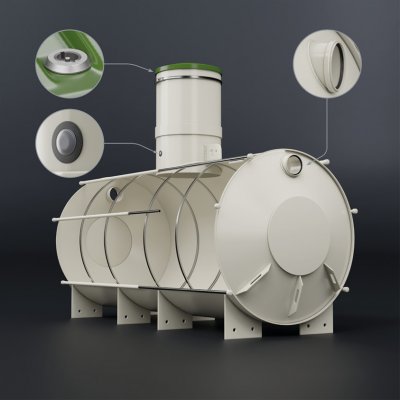 Sineko Akumulační nádrž Nautilus 5 m³ Extreme line – Hledejceny.cz