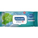 Freshmaker Antibakteriální vlhčené ubrousky na ruce a tělo Lime&Mint 120 ks – Zbozi.Blesk.cz