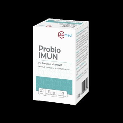 AGmed Probio Imun probiotika+vit.C 30 kapslí – Hledejceny.cz