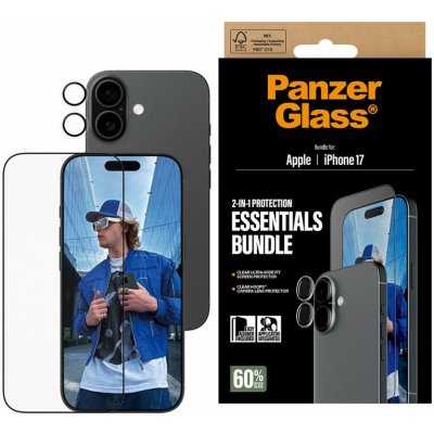 Bundle Essentials 2v1 pro iPhone 17, PanzerGlass PG58160 – Zboží Živě
