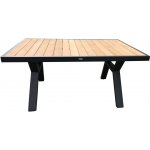 Rojaplast ROTTERDAM jídelní hliníkový stůl 138x80 cm – Zboží Dáma