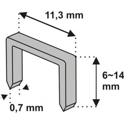 Dedra 11Z106 1000 ks – HobbyKompas.cz