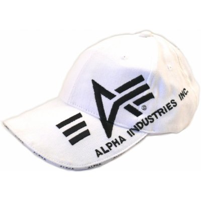 Alpha Industries Kšiltovka AI Logo white od 650 Kč - Heureka.cz