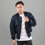 Alpha Industries MA 1 TT Nasa Reversible navy bílá – Hledejceny.cz