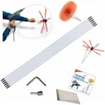 Tajfun sada na čištění komína vrtačkou 6 m – Zboží Dáma