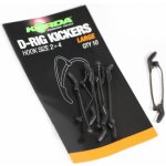 Korda Rovnátko na háček D Rig Kickers Large Green 10 ks – Zboží Mobilmania