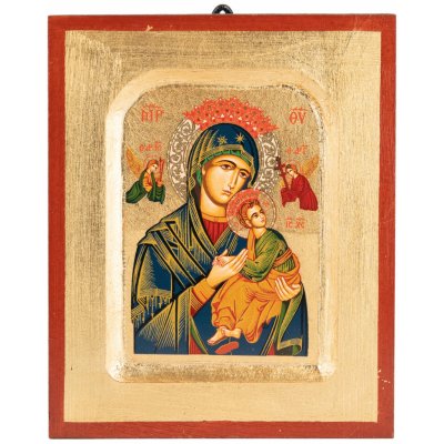 Ikona Panna Maria Ustavičné pomoci 12,5 x 10 cm – Hledejceny.cz