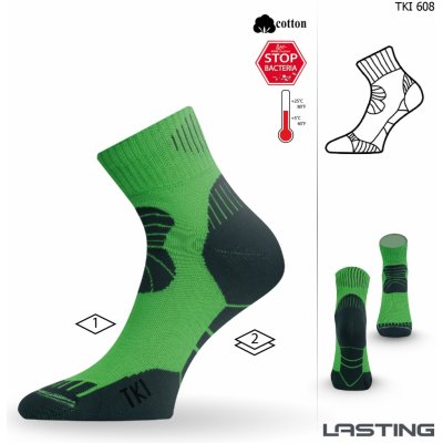Trekingová ponožka TKI 608 zelená – Zboží Mobilmania