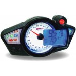 KOSO RX1N GP Style Multifonní rychloměr s bílým pozadím Univerzální BA011220