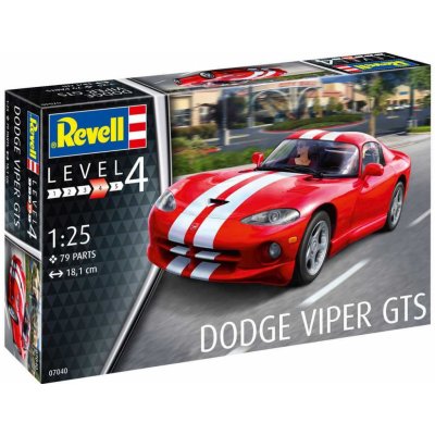 Revell Dodge Viper GTS Plastic ModelKit 07040 1:25