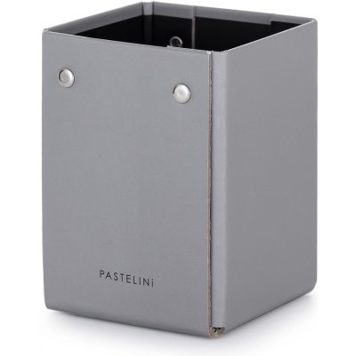 Kelímek na tužky lamino - PASTELINI šedá – Sleviste.cz