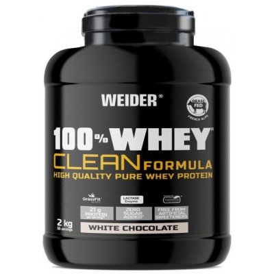 Weider 100% Whey Clean Formula 2000 g – Hledejceny.cz