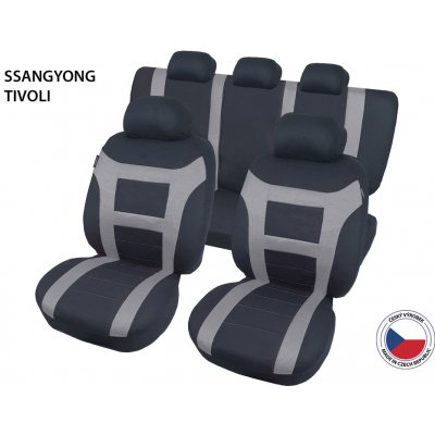 Autopotah CAPPA Perfetto EL SsangYong Tivoli šedé – Sleviste.cz