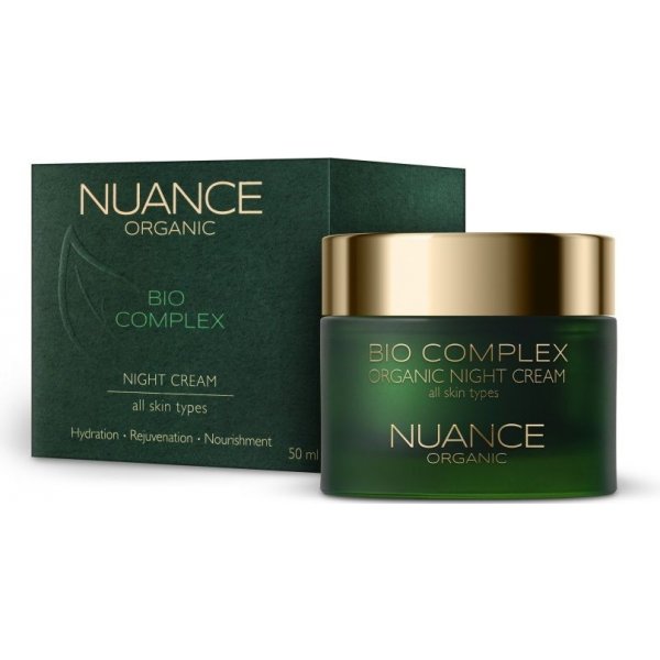 Pleťový krém Nuance Organic noční krém pro všechny typy pleti 50 ml