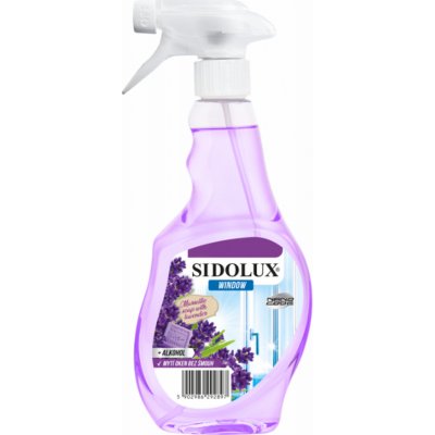 Sidolux Window Marseilské mýdlo s levandulí čistič na okna rozprašovač 500 ml