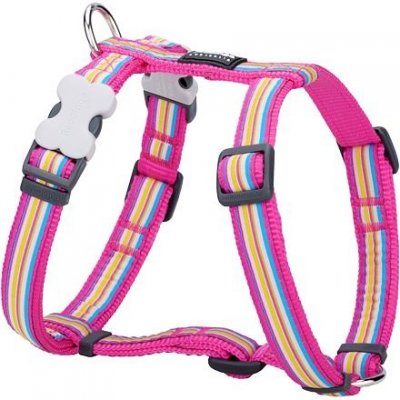 Red Dingo Postroj Horizontal Stripes – Sleviste.cz