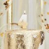 Dortová svíčka a fontána Ginger Ray Svíčka na dort číslice 4 ombre zlatá