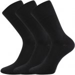 Lonka Diagram ponožky s volným lemem 3 páry černá