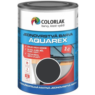 Colorlak Aquarex 4 l Černá – Zboží Mobilmania