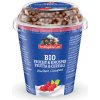 Jogurt a tvaroh BGL Bio malinový jogurt s čokoládovými kuličkami 150 g