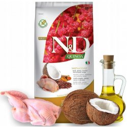 N&D GF Quinoa Cat Skin&Coat Quail & Coconut 1,5 kg