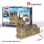 CubicFun 3D puzzle Katedrála Notre-Dame 293 ks – Zboží Dáma