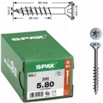 Šrouby do dřeva Spax 0191010500805 5x80 mm 200 kusů – Hledejceny.cz