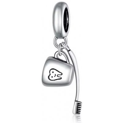 Prosperk Korálek stříbrný na náramek kartáček S3737 – Sleviste.cz