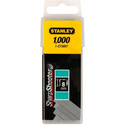 Spony 8mm typ CT300 bal. 1000ks STANLEY 1-CT305T – Zbozi.Blesk.cz