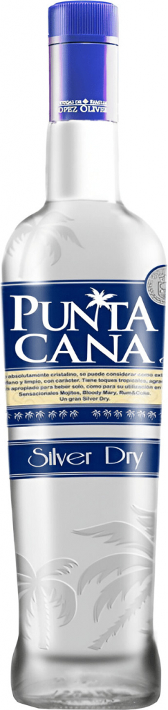 Puntacana Club Silver Dry Rum 37,5% 0,7 l (holá láhev)