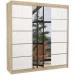ArtAdrk Šatní BERGEN 200 cm dub sonoma/bílá – Hledejceny.cz