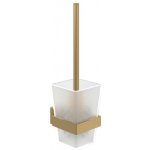 Villeroy & Boch Elements Striking WC štětka nástěnná s držákem sklo kartáčované zlato TVA15201700076 – Hledejceny.cz