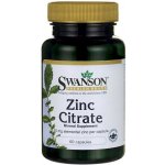Swanson Zinc Citrate 50 mg 60 kapslí – Hledejceny.cz