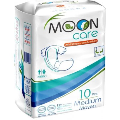 MoonCare Plenkové kalhotky pro dospělé M 10 ks