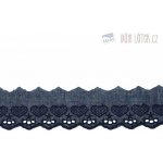 Madeira štykování tmavě modrá, šíře 5 cm – Zboží Dáma