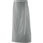 Exner Zástěra s látkovým pásem po celé délce 90x60cm 220 g/m stříbrná EX101 – Hledejceny.cz