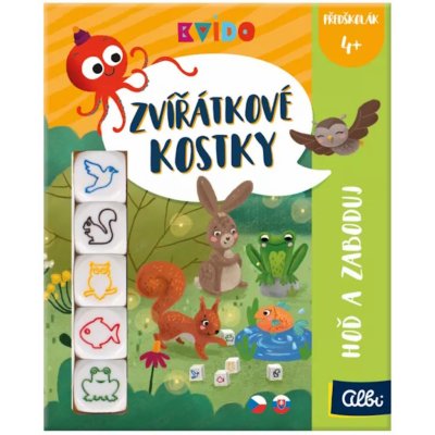 Albi Zvířátkové kostky Kvído – Zboží Živě