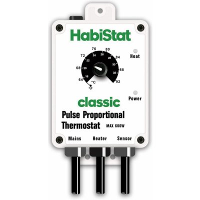 HabiStat pulzní termostat 18-32°C Standard bílý – Zboží Mobilmania