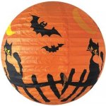 Lampion kočka s netopýry na zavěšení 35 cm – Zboží Dáma Lampion kočka s netopýry na zavěšení 35 cm – Zboží Dáma