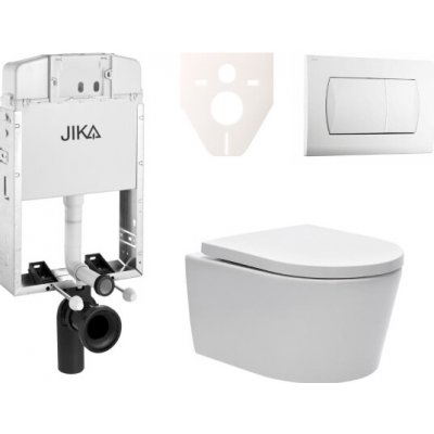 Závěsný WC set Jika k zazdění + WC SAT Brevis SIKOJW1 – Zboží Dáma