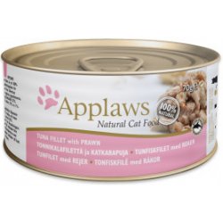 Applaws Cat Tuňák s krevetami 70 g