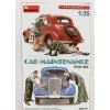 Model Miniart Figures Car Mechanic Maintenance 1935 1:35