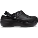 Crocs nazouváky Crocs Classic Platform Lined Clog W 207938 Black – Hledejceny.cz