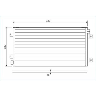 Kondenzátor, klimatizace VALEO 817689 – Hledejceny.cz