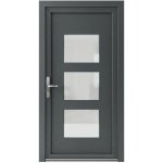 OknaDvereNaMiru.cz Vchodové dveře STYL 102 ořech 100 x 210 cm – Hledejceny.cz